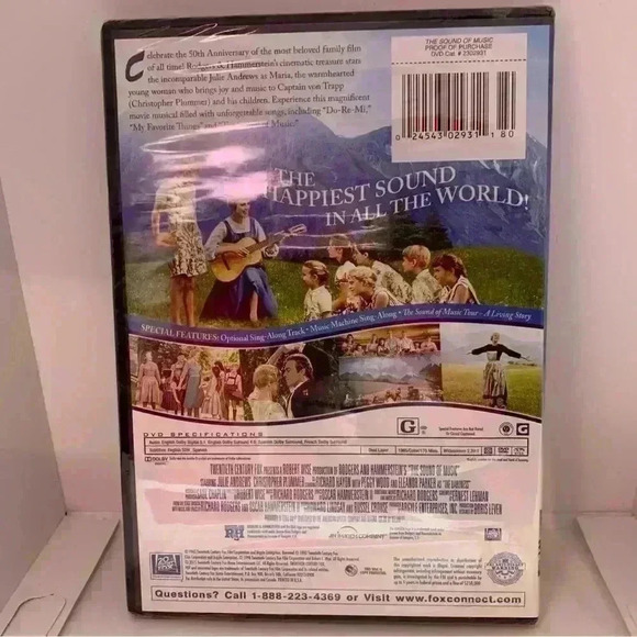 🎉Host Pick 🎉The Sound of Music (50th Anniversary) (DVD, 1965) - Picture 3 of 9